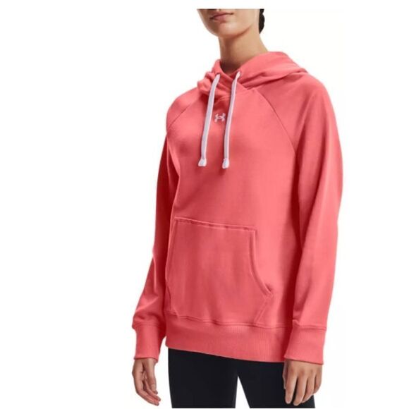 Under Armour Women's Rival Fleece Pullover Hoodie - Picture 2 of 11